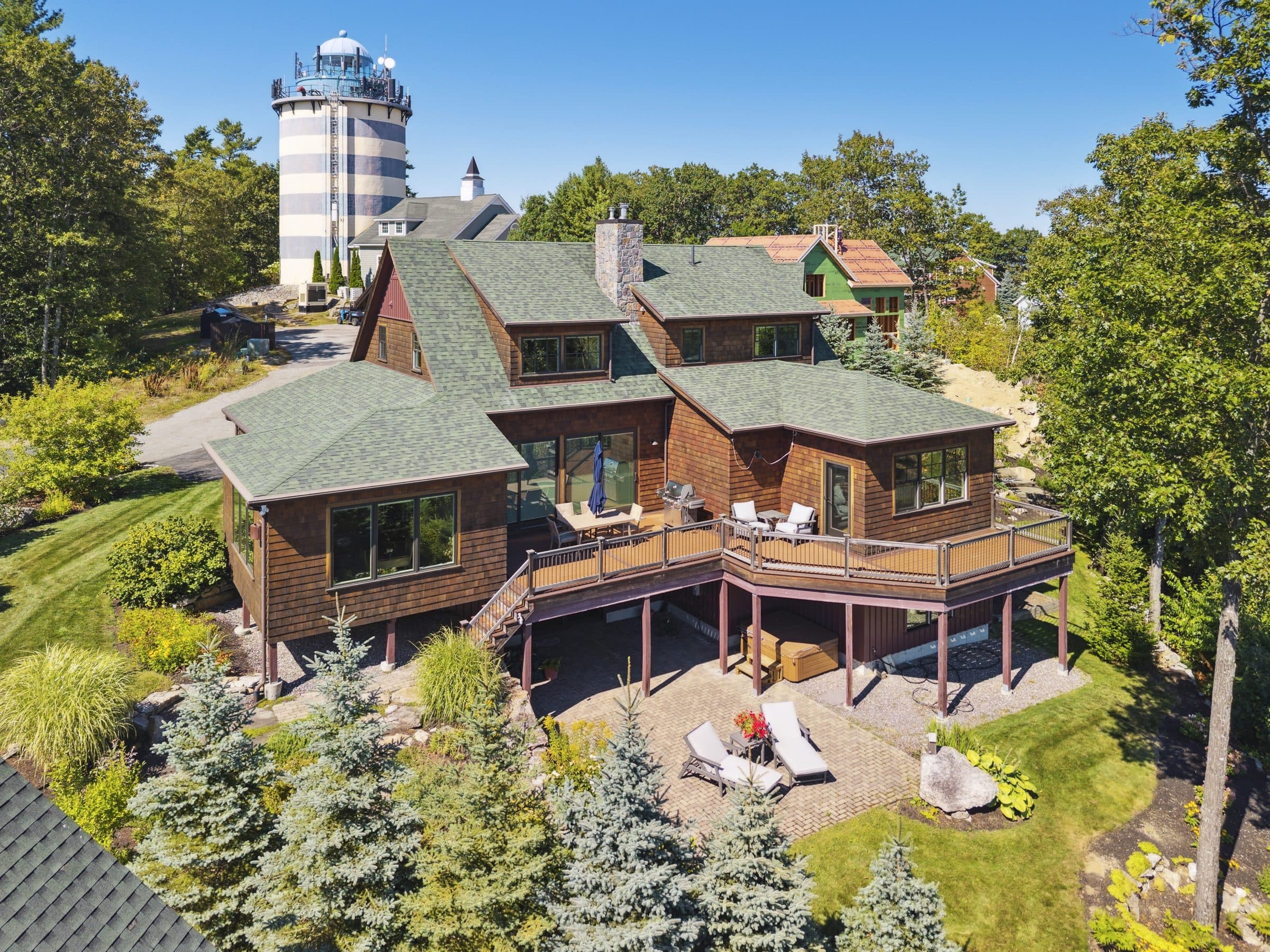 Winnipesaukee lakefront — hero shot