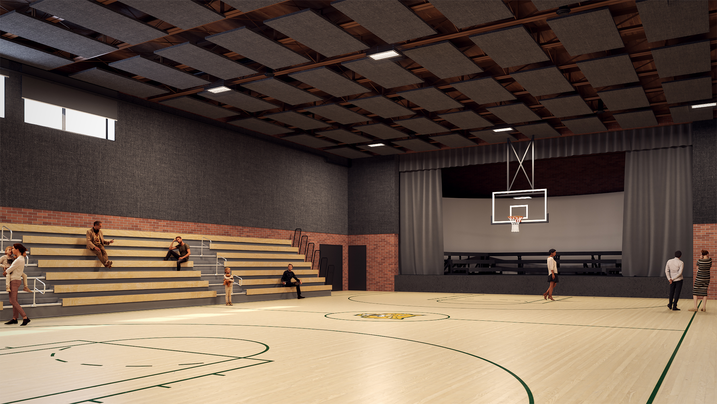 Banwell Architects — Gymnasium and performance hall